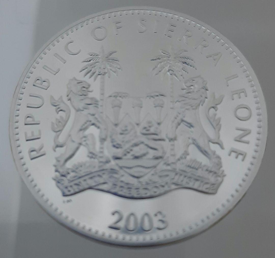 鉄腕アトム 記念 Silver プルーフ 2003 銀 .925 シエラレオネ