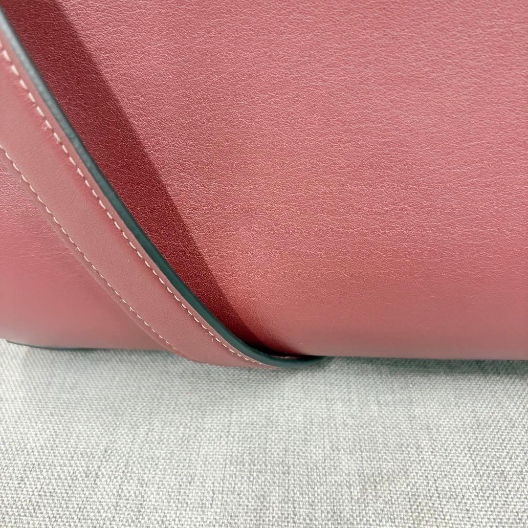 美品 COACH コーチ ハンドバッグ モーガン ショルダーバッグ シグネチャー