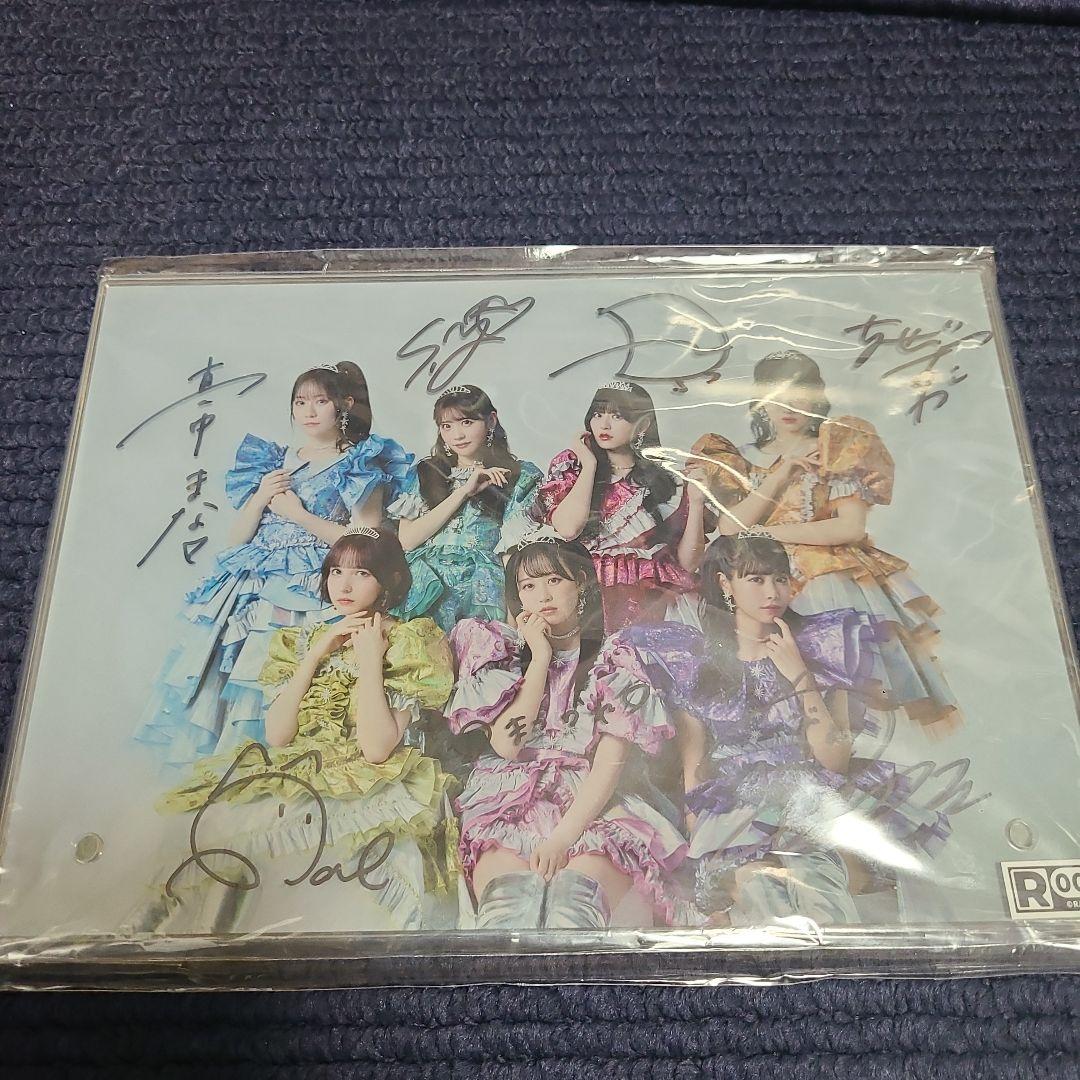 FRUITS ZIPPER 　全員サイン　アクリルパネル