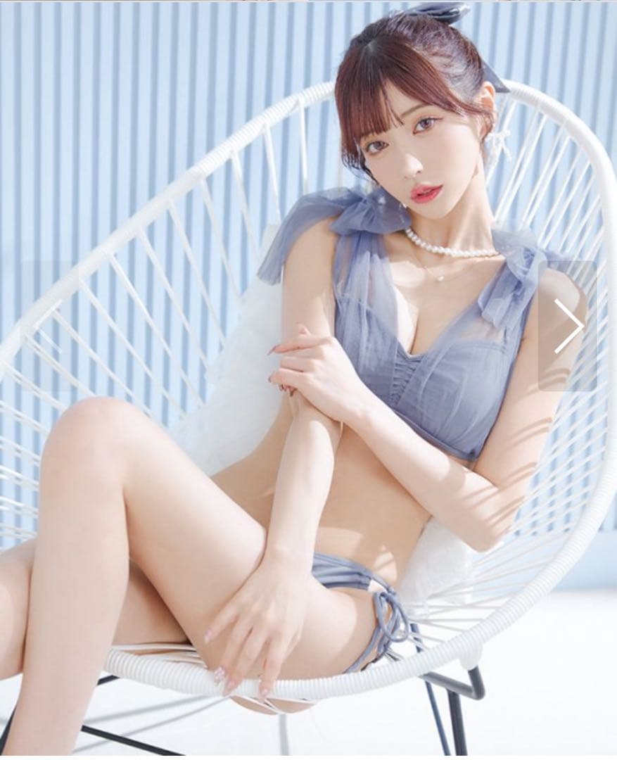 チュールリボンバストアップビキニ sugar