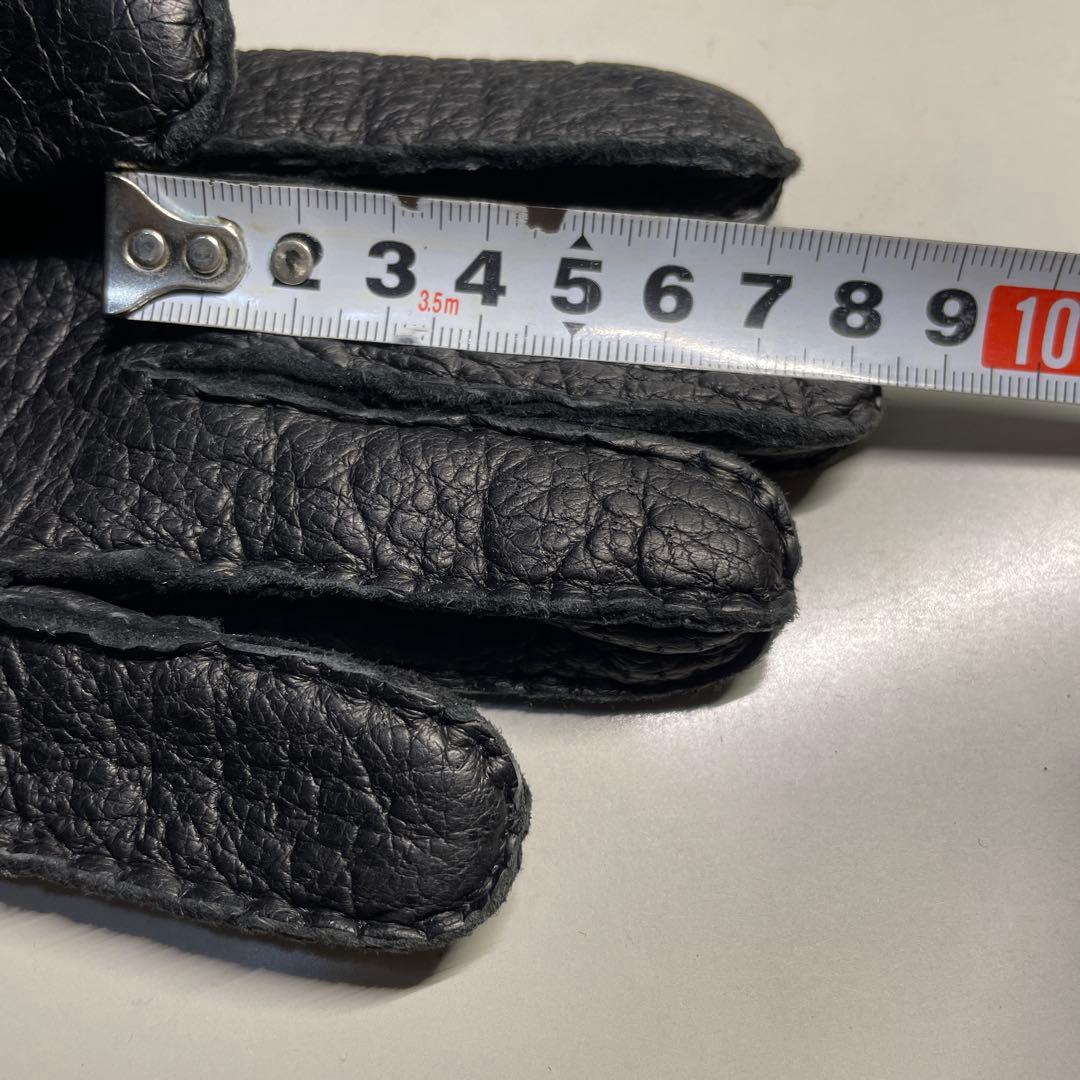 デンツ ペッカリー ブラック サイズ7-1/2 カシミア製ライニング