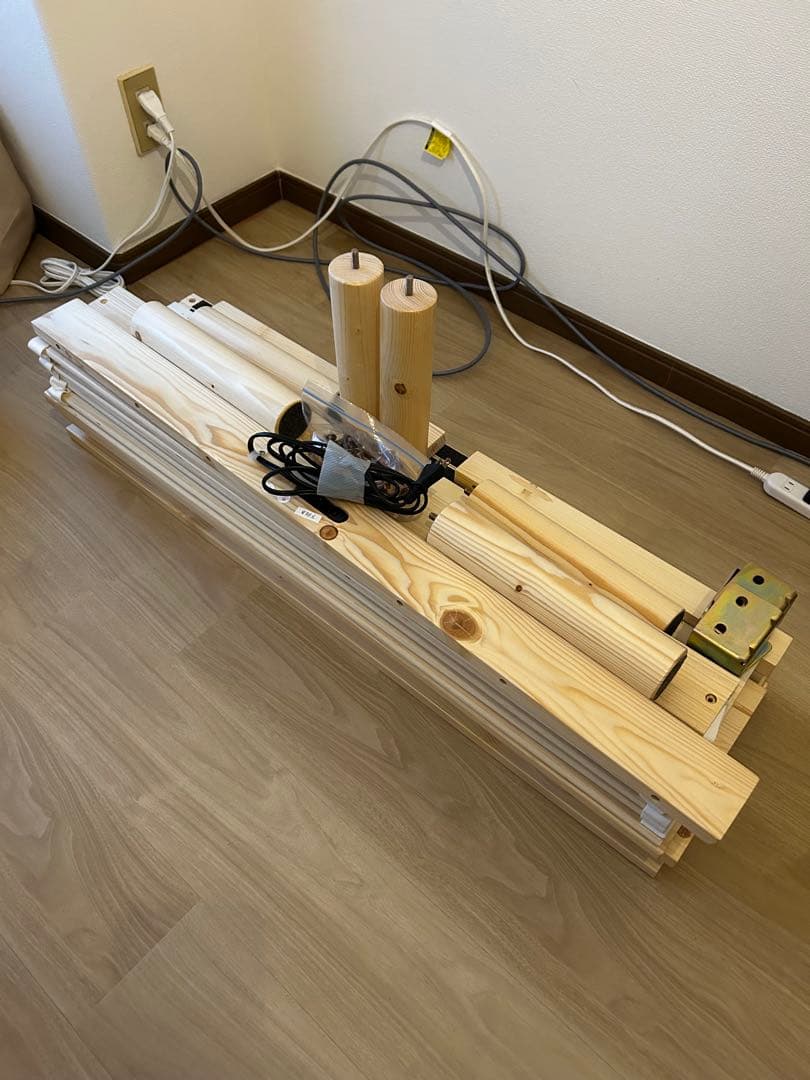 【美品】タンスのゲン シングルベッドフレーム