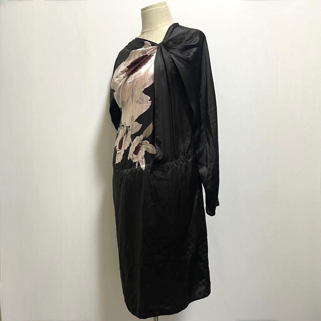 ARMANI COLLEZIONI アルマーニ フラワー ドレス ワンピース