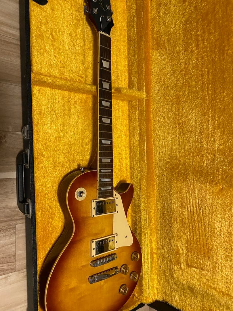 ※送料込Guyatone Les Paul エレキ レスポール　ハードケース付き
