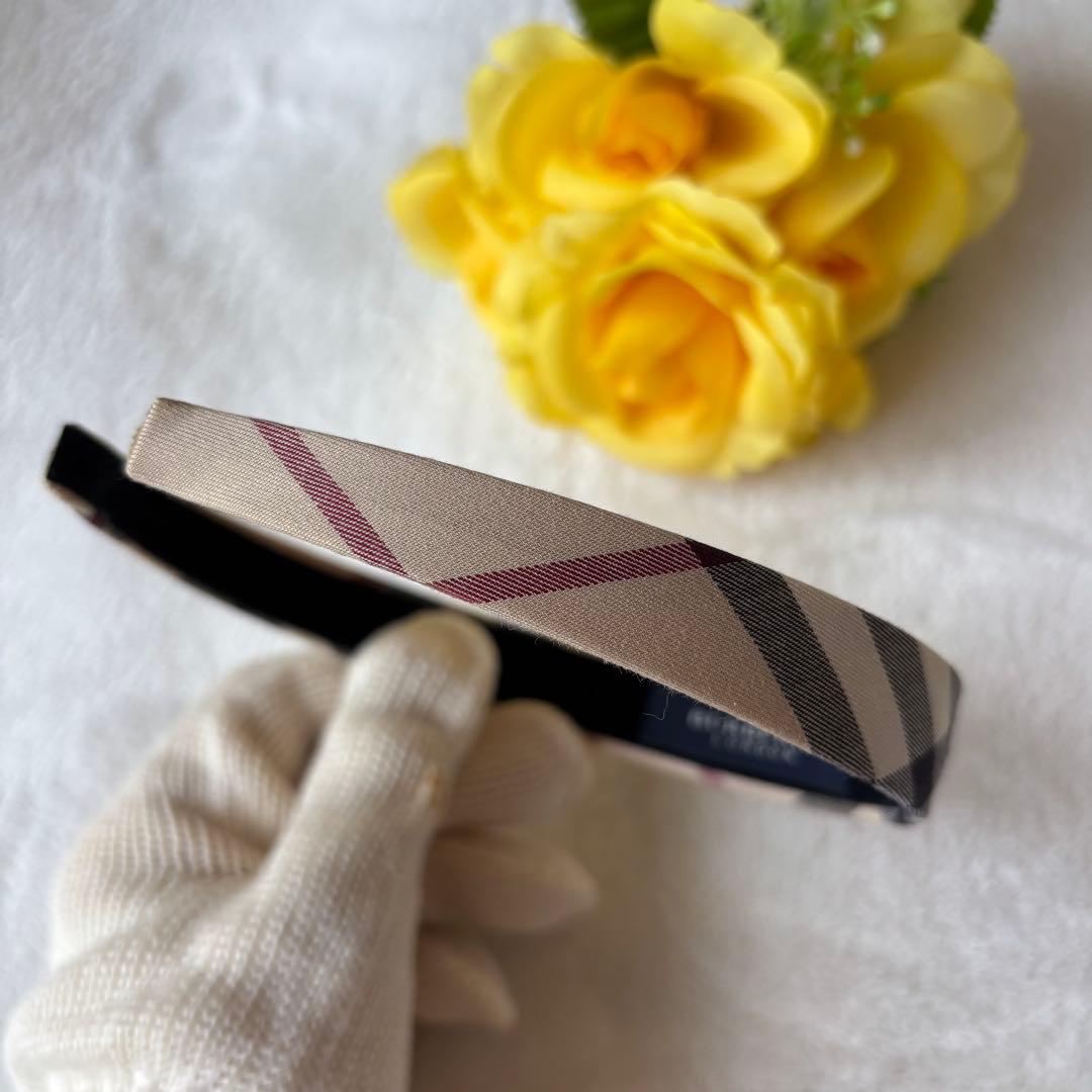 【極美品✨】BURBERRY バーバリーロンドン カチューシャ ノバチェック