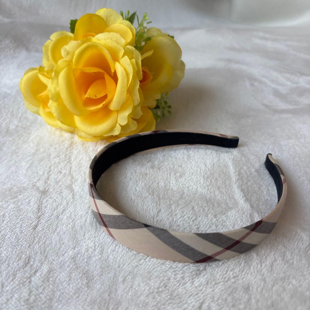 【極美品✨】BURBERRY バーバリーロンドン カチューシャ ノバチェック