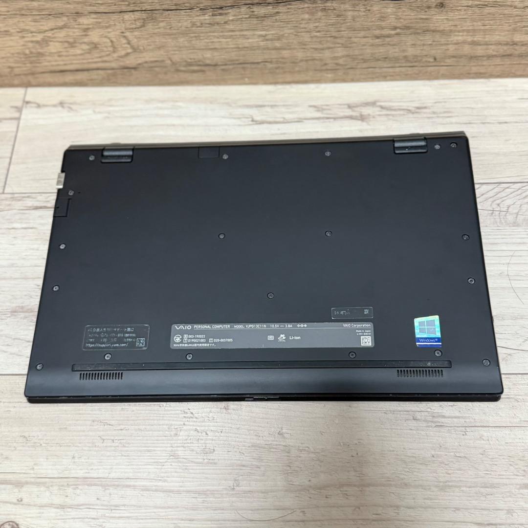 VAIO/SONY/カメラSSD/Windows11/黒/ノートパソコン/8GB