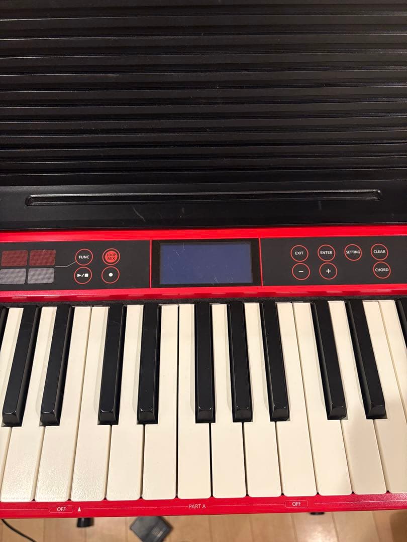 Roland GO:KEYS 61鍵 赤