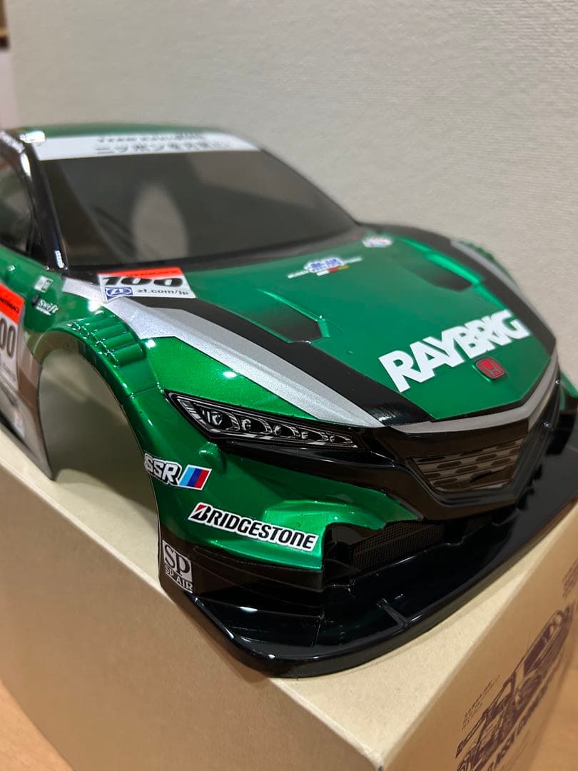 タミヤ　RAYBRIG NSX CONCEPT-GT RCカー 1/10用ボディ