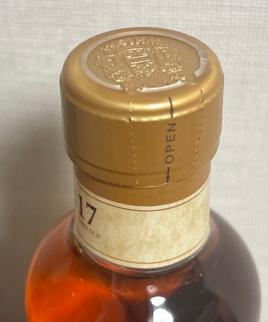 ニッカウヰスキー　竹鶴 17年 (ミニボトル)