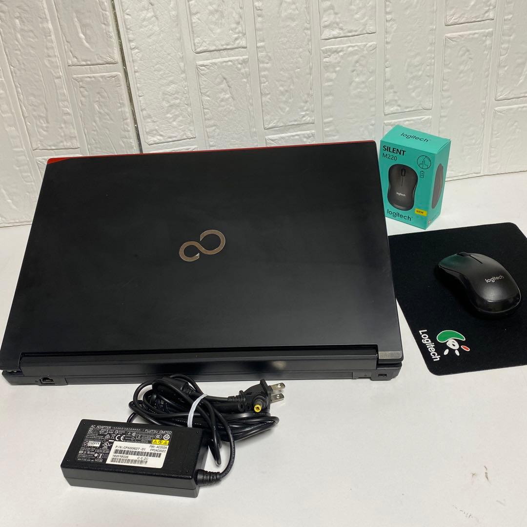 Windows11 オフィス付き　Corei5 SSD 512GB 美品　富士通