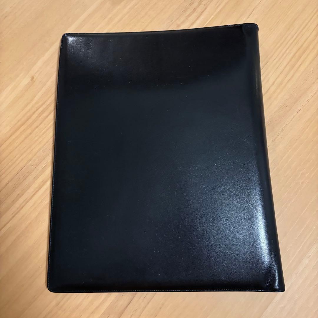 モンブラン黒 スプリングファイル 内ポケット付き