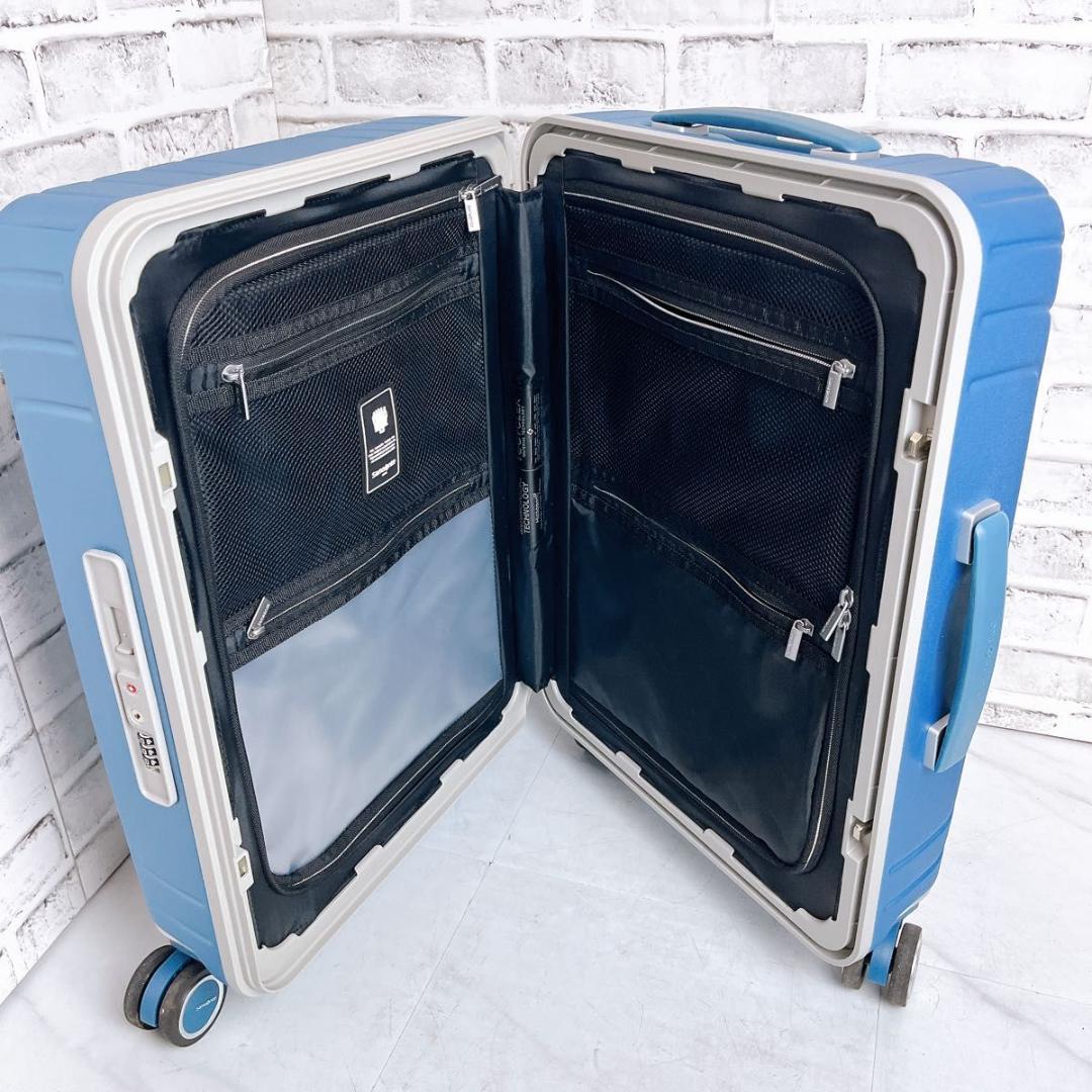 【おしゃれ】サムソナイト スーツケース38L 軽量 フレームタイプ スピナー55