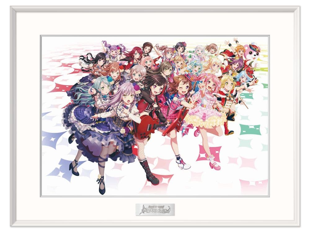 10000円値下げしました。BanG Dream!合計6個セット販売高精彩複製画