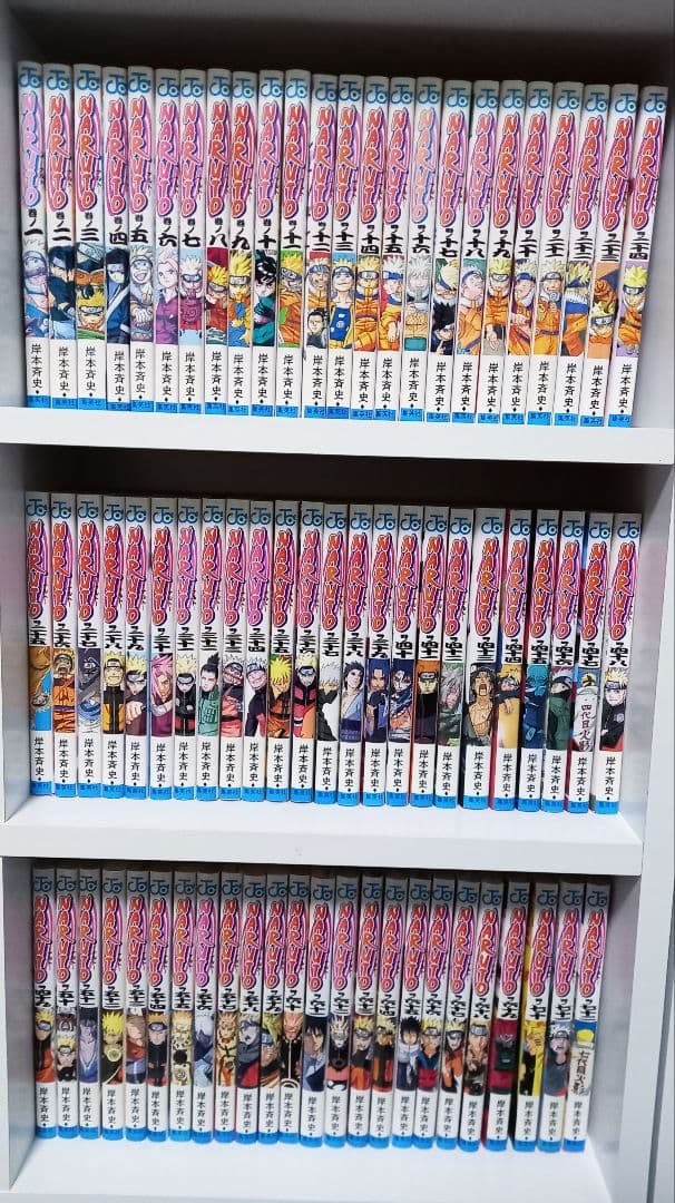【初版多数有】 NARUTO 漫画全巻 1巻~72巻