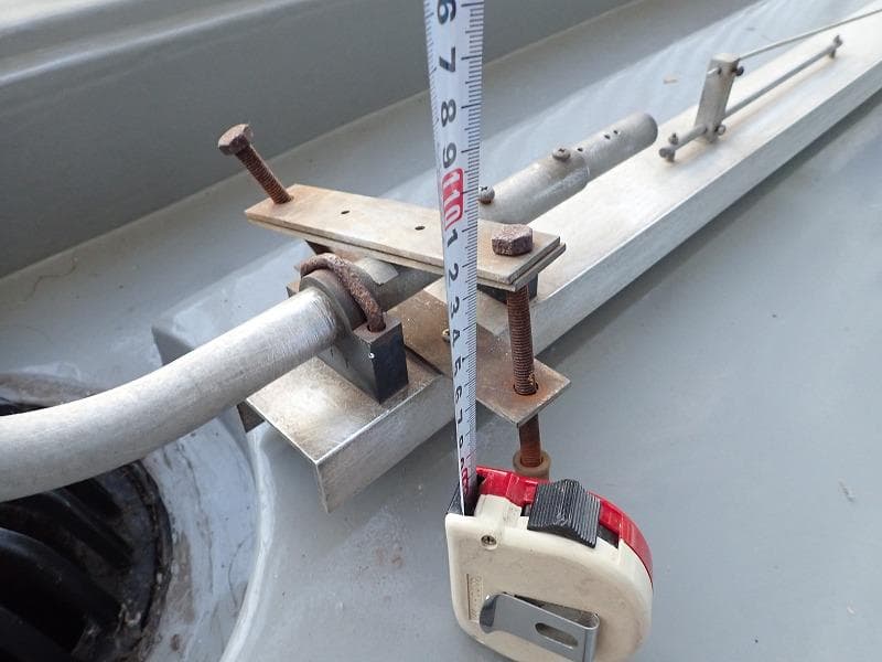 アルミ製ベランダHFアンテナ（アパマンハム用）ジャンクで出品稀少品です