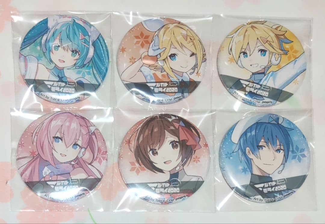 マジカルミライ2020 冬祭り 缶バッジ