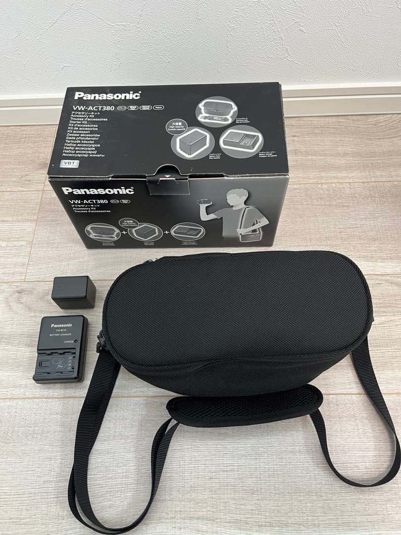 【極美品】Panasonic HC-V480MS ビデオカメラ ブラック付属品付