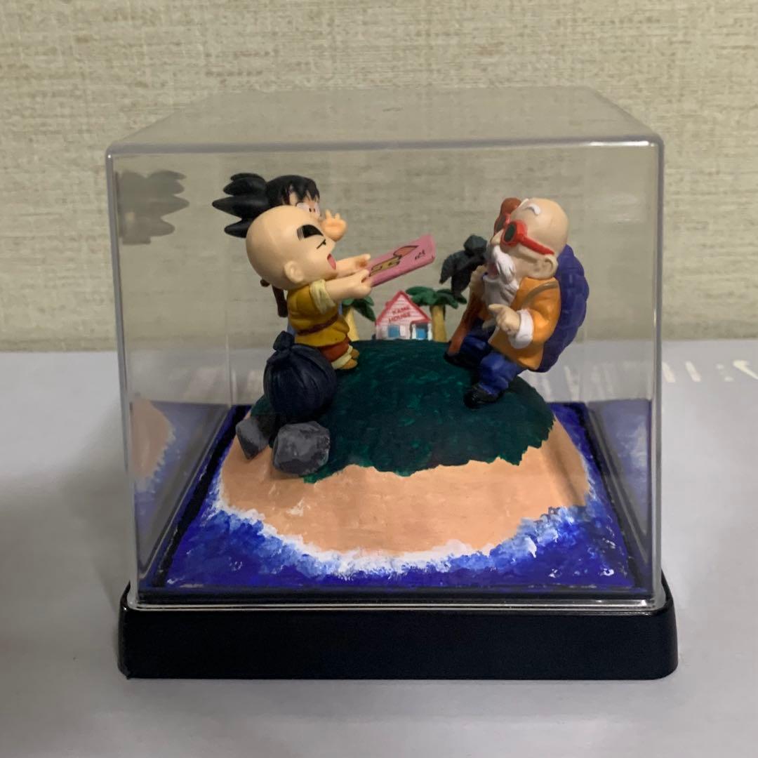 ドラゴンボール　亀仙人　孫悟空　クリリン　カメハウス　フィギュア