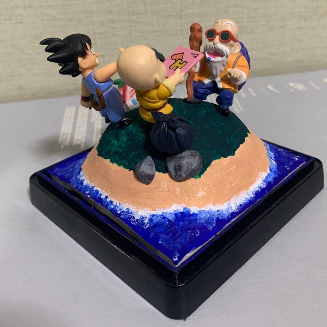 ドラゴンボール　亀仙人　孫悟空　クリリン　カメハウス　フィギュア