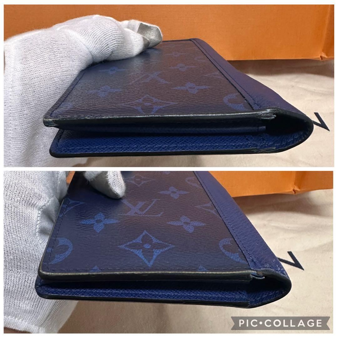 【美品】ルイ・ヴィトン タイガラマ ポルトフォイユ ブラザ M30297