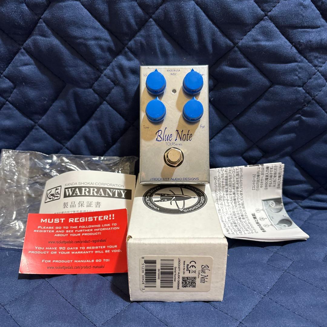 ギター j.rockett audio blue note tour