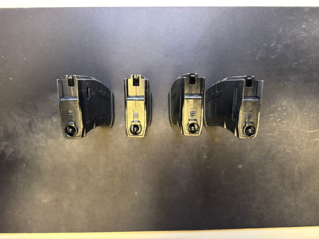 次世代電動ガン用 ブラックマガジン 4個セット