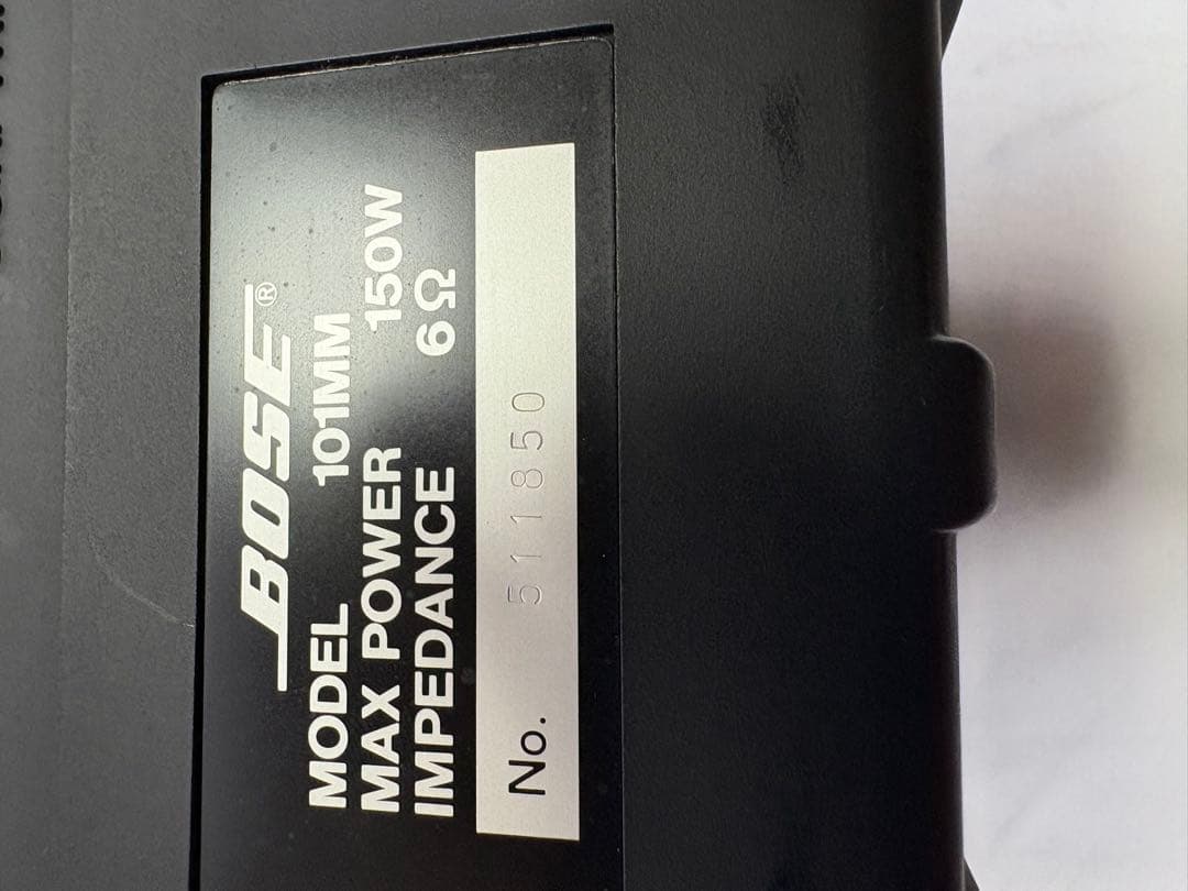 【中古】BOSE ボーズ ブラック スピーカー 101MM 2個セット