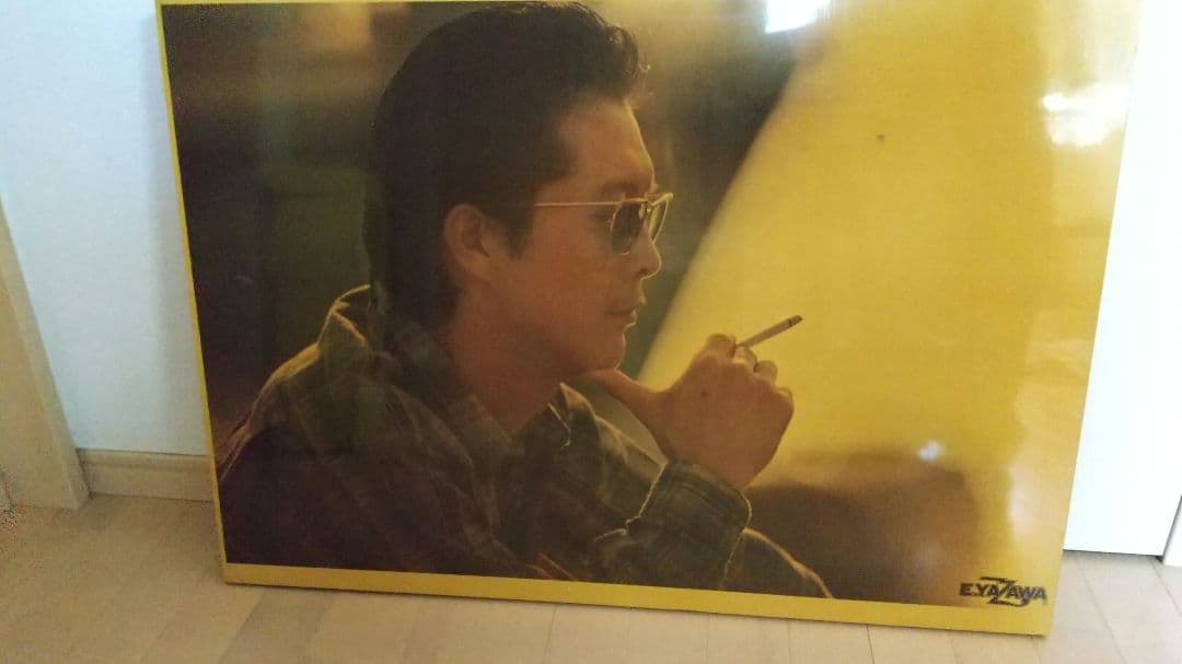 矢沢永吉 木製パネル ポスター