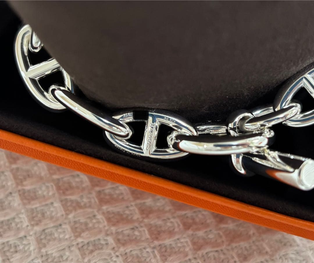 【新品】HERMES エルメスシェーヌダンクル　GM13コマ