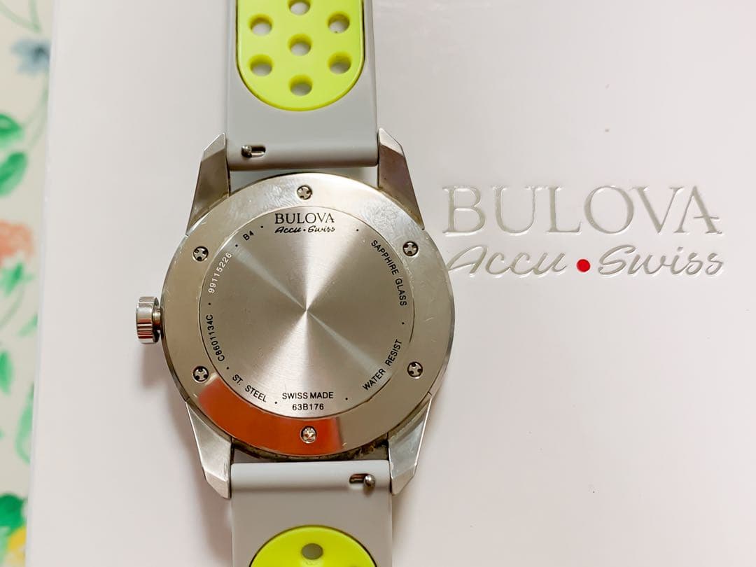 紳士腕時計　ブローバ/ Bulova Accu-Swiss 腕時計