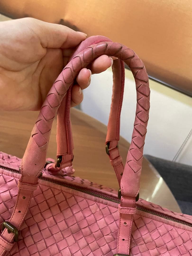 BOTTEGA VENETA 編み込みレザーバッグ　最終値下げ！！