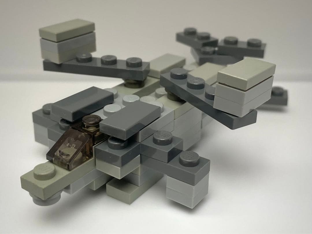 ブロック玩具の宇宙船