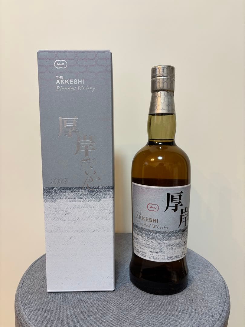厚岸(AKKESHI) BLENDED ウイスキー　大寒700ml 2022