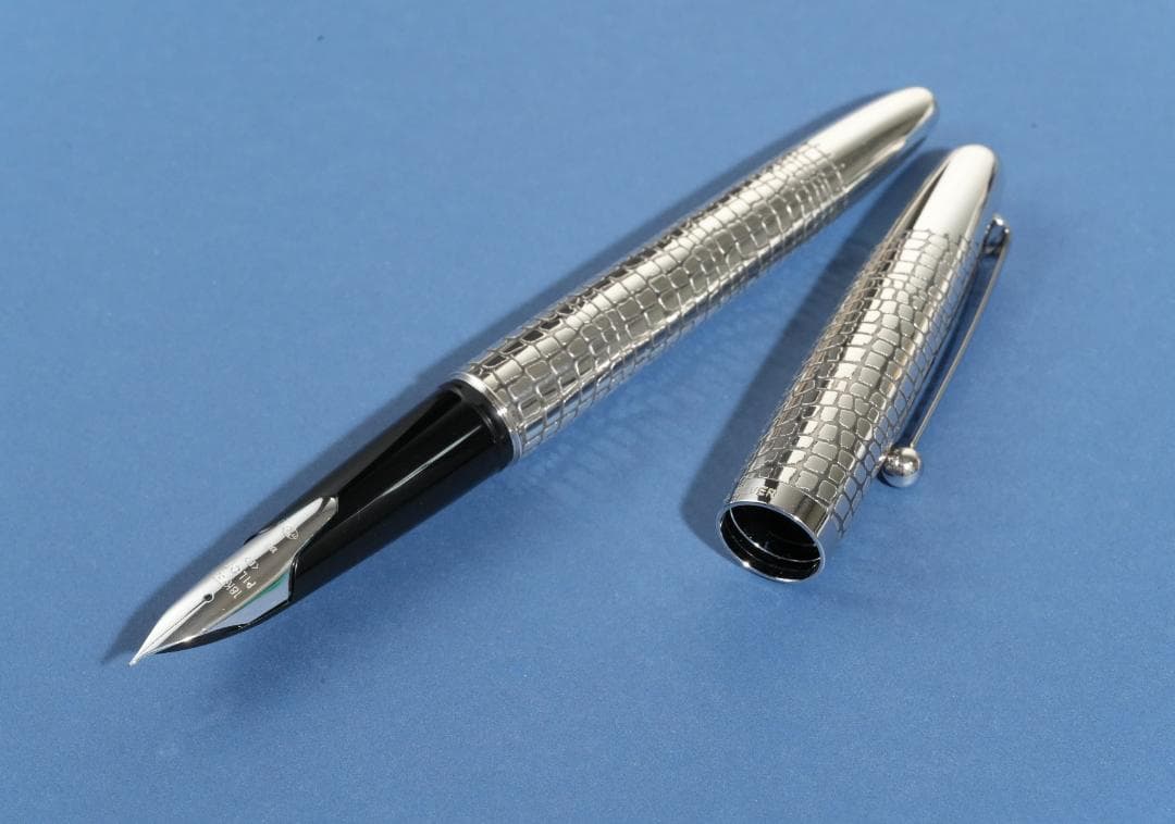 パイロット PILOT シルバーン 石だたみ F 18K FK-5MS-ID