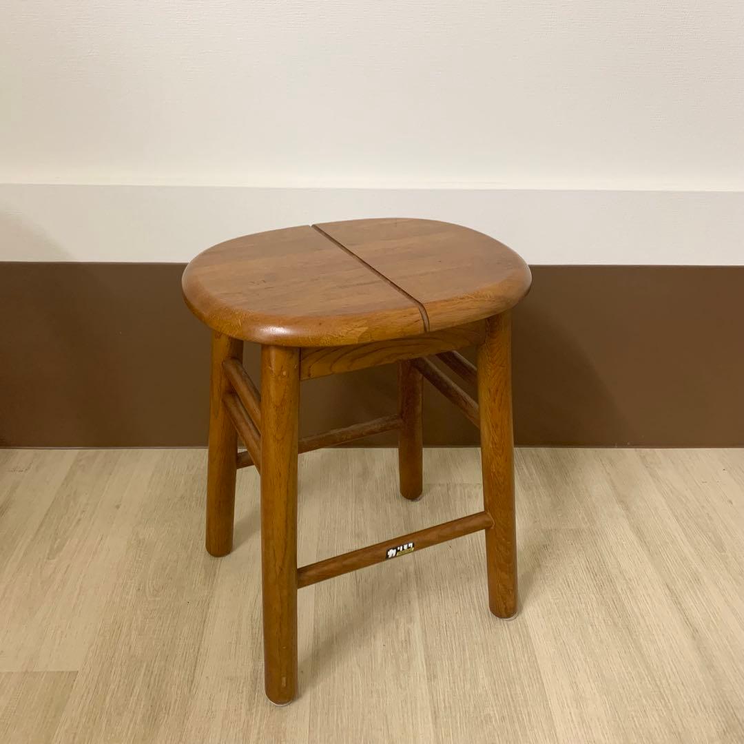 karimoku オールドカリモク 木製スツール ヴィンテージ 置き台