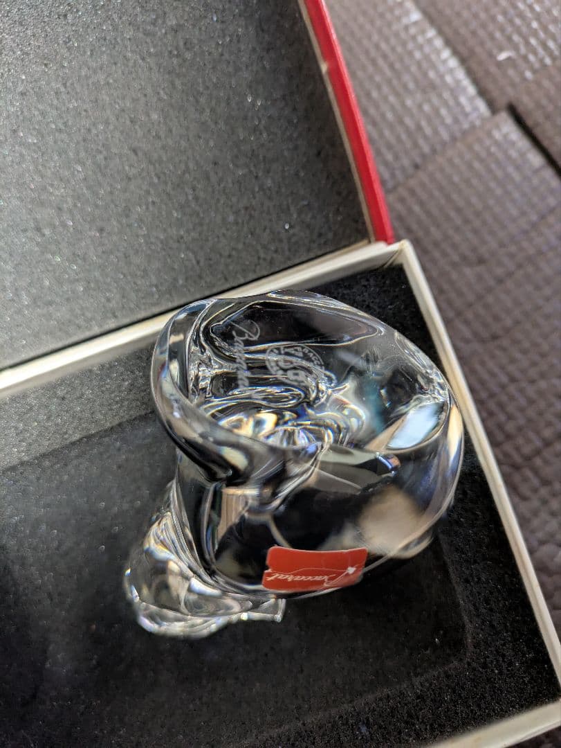 Baccarat バカラ 干支オーナメント 鼠 ネズミ 美品