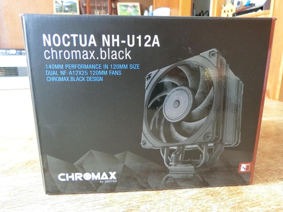 NOCTUA NH-U12A chromax.black CPUクーラー