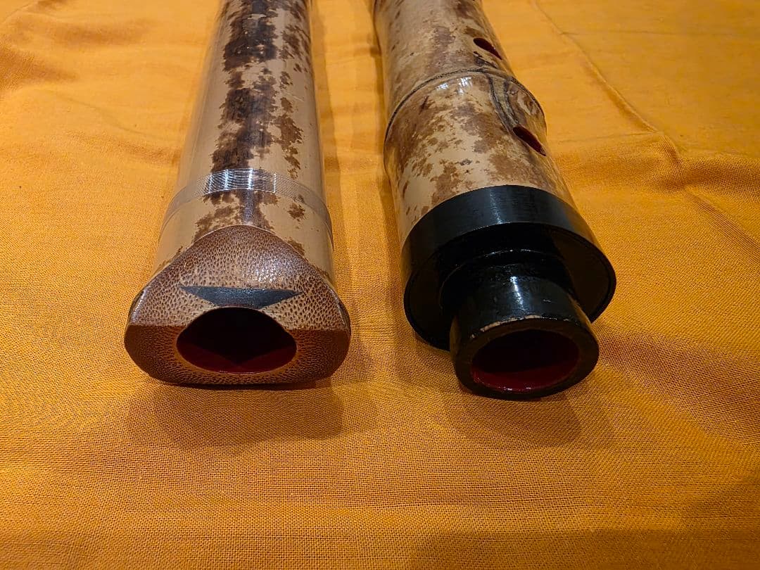 尺八 本体 雲森銘 1尺9寸管 C#管 琴古流