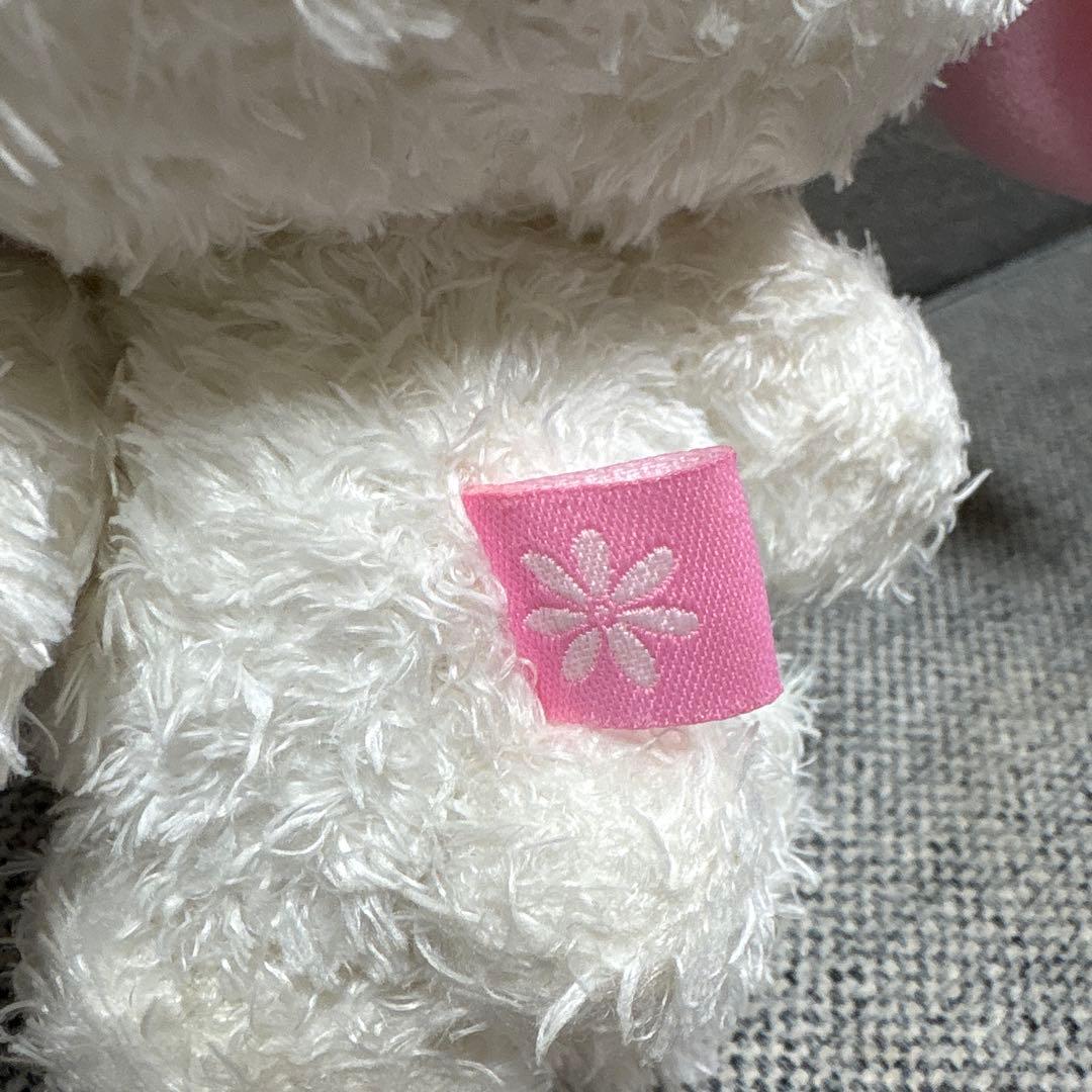【値下げしました】シュガーバニーズ　ぬいぐるみ　しろうさ　当時品