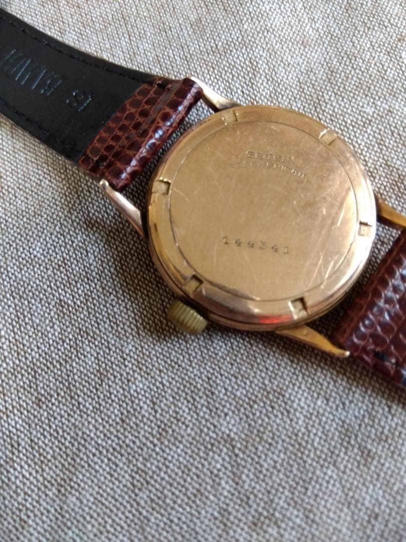 第二次大戦中　14金無垢 グリュエン パンナム支給モデル