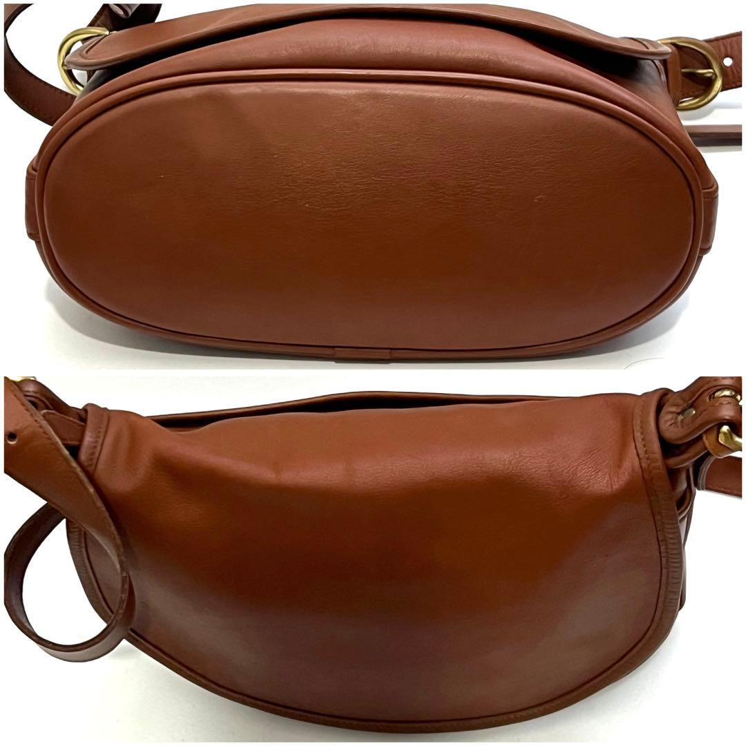 美品✨ COACH オールドコーチ ショルダーバッグ クロスボディ レザー