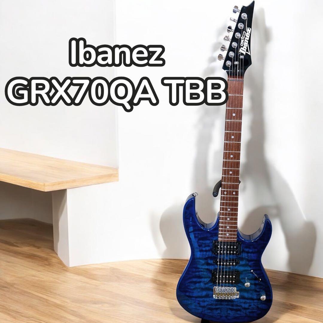 Gio Ibanez アイバニーズ GRX70QA TBB エレキギター