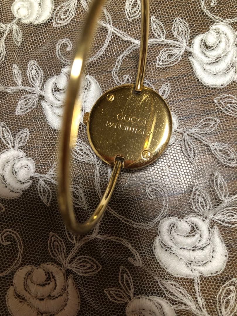 ☆レア品☆ オールドグッチ　チェンジベゼル　バングル　ウォッチ　GUCCI