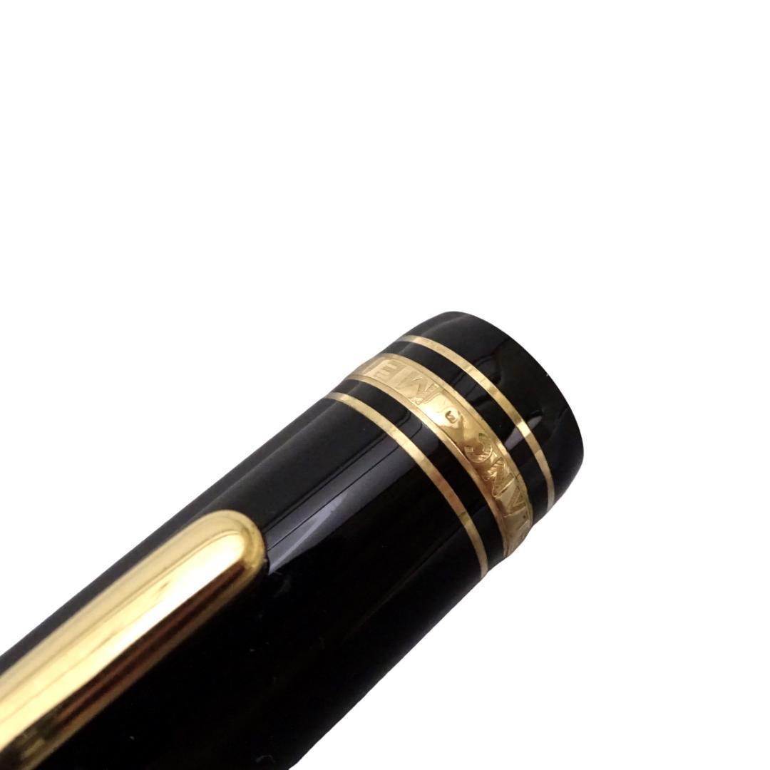 本物 美品■モンブラン■万年筆 マイスターシュテュック 太めモデル 14K M