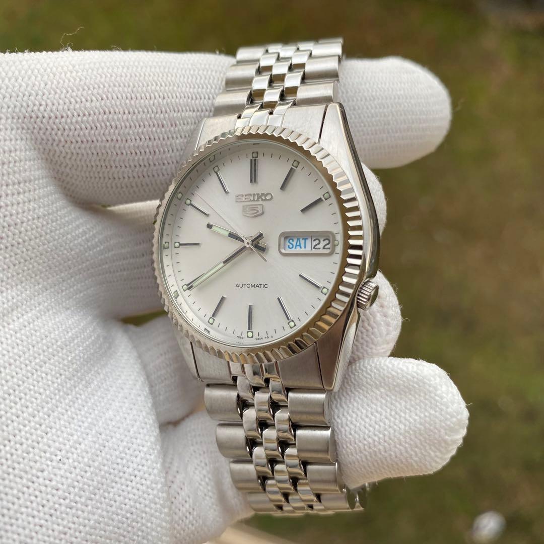 SEIKO 5 自動巻 7s26-0500セイコーファイ。