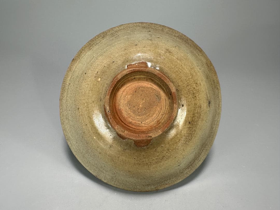 李朝時代　李朝　平茶碗　茶碗　 時代共箱