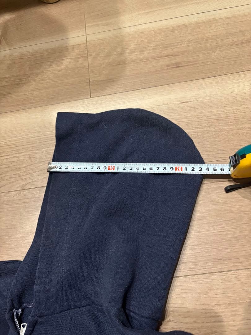 SEARS スウェットジップパーカー片爪 茄子紺 60s US vintage