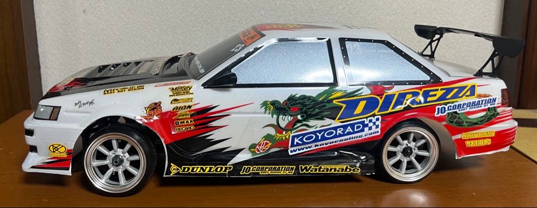 D-Like LP-86 ラジコン　ヨコモ　ae86 ボディー付き
