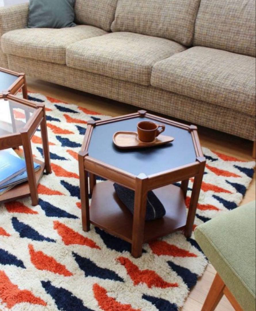 【希少】BROOKS HEXAGON TABLE アクメファニチャー